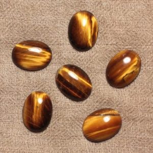 Shop Tiger Eye Cabochons! 1pc – Cabochon Pierre Oeil de Tigre Ovale 18x13mm Marron Doré Bronze Noir – 7427039734615 | Natural genuine stones & crystals in various shapes & sizes. Buy raw cut, tumbled, or polished gemstones for making jewelry or crystal healing energy vibration raising reiki stones. #crystals #gemstones #crystalhealing #crystalsandgemstones #energyhealing #affiliate #ad