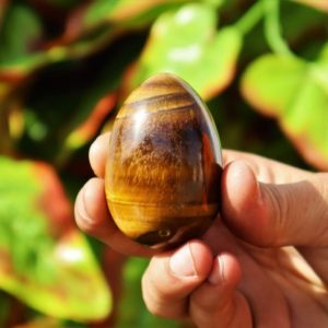 Small 55MM Good Quality Natural Brown Tiger Eye Stone Cat Eye Crystals Healing Metaphysical Meditation Power Egg | Natural genuine stones & crystals in various shapes & sizes. Buy raw cut, tumbled, or polished gemstones for making jewelry or crystal healing energy vibration raising reiki stones. #crystals #gemstones #crystalhealing #crystalsandgemstones #energyhealing #affiliate #ad
