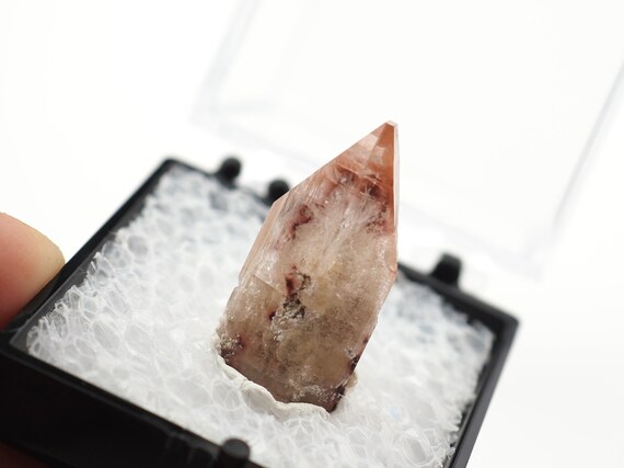 Topaz Crystal Thumbnail Specimen From Thomas Range, Utah, Usa - Tn209 - Collectable Structure Minerals