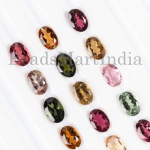 Shop Tourmaline Faceted Beads! 4×6 MM Multi Tourmaline Oval Shape, Multi Tourmaline Loose Gemstone Lot, Natural Tourmaline Faceted Gemstone, Gemstone For Jewelry Making | Natural genuine faceted Tourmaline beads for beading and jewelry making.  #jewelry #beads #beadedjewelry #diyjewelry #jewelrymaking #beadstore #beading #affiliate #ad