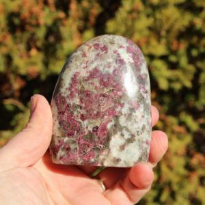 Shop Tourmaline Shapes! Red Tourmaline AKA Rubellite Free Form #B | Natural genuine stones & crystals in various shapes & sizes. Buy raw cut, tumbled, or polished gemstones for making jewelry or crystal healing energy vibration raising reiki stones. #crystals #gemstones #crystalhealing #crystalsandgemstones #energyhealing #affiliate #ad