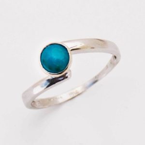 Shop Turquoise Rings! 14K White Gold Turquoise Ring, Wave Ring, Turquoise Jewelry, December Birthstone, Statement Ring, Solitaire Ring, Personalized Gift | Natural genuine Turquoise rings, simple unique handcrafted gemstone rings. #rings #jewelry #shopping #gift #handmade #fashion #style #affiliate #ad
