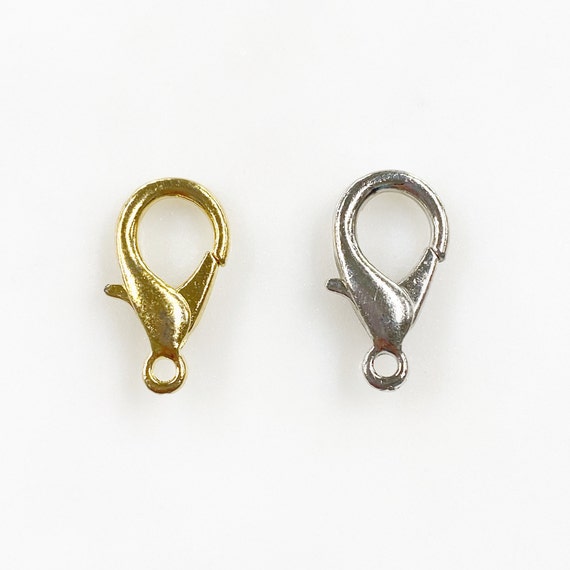 10 Piece 19mm Rounded Lobster Clasp Choose Your Color Gold Or Silver Clasp Jewelry Making Supplies Clasp Findings