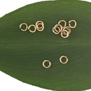 Shop Jump Rings! 14k Solid Gold 3mm Open Jump Ring/14kYellow Gold/ 14k White Gold/Connecting Ring/22 Gauge/ Round Jump Ring | Shop jewelry making and beading supplies, tools & findings for DIY jewelry making and crafts. #jewelrymaking #diyjewelry #jewelrycrafts #jewelrysupplies #beading #affiliate #ad