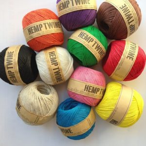 Shop Hemp Jewelry Making Supplies! 1mm 143 yards Balls of Hemp Twine Cord 1mm, Multiple dyed colors to choose from 430ft/143yds | Shop jewelry making and beading supplies, tools & findings for DIY jewelry making and crafts. #jewelrymaking #diyjewelry #jewelrycrafts #jewelrysupplies #beading #affiliate #ad