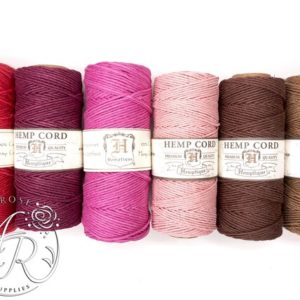 Shop Hemp Twine! 1MM Solid Polished Hemp Twine Hemptique Cord – Macrame String Artisan Thread 20lbs – 205ft Spool – Choose Your Color Red Pinks Browns | Shop jewelry making and beading supplies, tools & findings for DIY jewelry making and crafts. #jewelrymaking #diyjewelry #jewelrycrafts #jewelrysupplies #beading #affiliate #ad