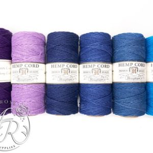 Shop Hemp Twine! 1MM Solid Polished Hemp Twine Hemptique Cord – Macrame String Artisan Thread 20lbs – 205ft Spool – Choose Your Color Purples and Blues | Shop jewelry making and beading supplies, tools & findings for DIY jewelry making and crafts. #jewelrymaking #diyjewelry #jewelrycrafts #jewelrysupplies #beading #affiliate #ad