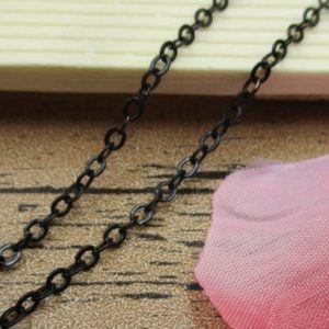 Shop Chain for Jewelry Making! 5M Length Cross 0 Chains-2x3mm,Chain for Jewelry Making, Bulk Chain, Necklace Chain, Black Color Chain-CS010 | Shop jewelry making and beading supplies, tools & findings for DIY jewelry making and crafts. #jewelrymaking #diyjewelry #jewelrycrafts #jewelrysupplies #beading #affiliate #ad