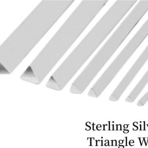 Shop Wire! 925/9999 Pure Sterling Silver Triangle Wire Jewelry Making Beading Wire Wire Wrap For DIY Jewelry Making Accessories, 1.64Feet(50cm） | Shop jewelry making and beading supplies, tools & findings for DIY jewelry making and crafts. #jewelrymaking #diyjewelry #jewelrycrafts #jewelrysupplies #beading #affiliate #ad