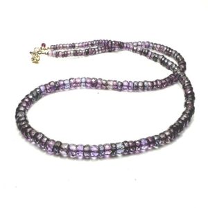 Shop Alexandrite Necklaces! Natural Color Change Alexandrite Necklace Solid 18k Gold 750 | Natural genuine Alexandrite necklaces. Buy crystal jewelry, handmade handcrafted artisan jewelry for women.  Unique handmade gift ideas. #jewelry #beadednecklaces #beadedjewelry #gift #shopping #handmadejewelry #fashion #style #product #necklaces #affiliate #ad