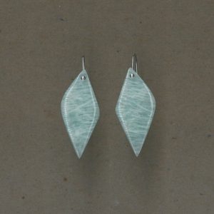 Shop Amazonite Earrings! Amazonite and Sterling Silver Earrings Handmade by Chris Hay | Natural genuine Amazonite earrings. Buy crystal jewelry, handmade handcrafted artisan jewelry for women.  Unique handmade gift ideas. #jewelry #beadedearrings #beadedjewelry #gift #shopping #handmadejewelry #fashion #style #product #earrings #affiliate #ad