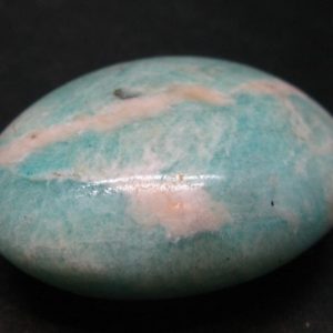 Shop Tumbled Amazonite Crystals & Pocket Stones! Rich Green Amazonite Tumbled Stone From Madagascar – 2.0" | Natural genuine stones & crystals in various shapes & sizes. Buy raw cut, tumbled, or polished gemstones for making jewelry or crystal healing energy vibration raising reiki stones. #crystals #gemstones #crystalhealing #crystalsandgemstones #energyhealing #affiliate #ad
