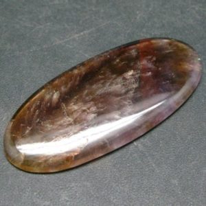 Shop Amethyst Cabochons! Cacoxenite Amethyst Cabochon From Brazil – 1.9" | Natural genuine stones & crystals in various shapes & sizes. Buy raw cut, tumbled, or polished gemstones for making jewelry or crystal healing energy vibration raising reiki stones. #crystals #gemstones #crystalhealing #crystalsandgemstones #energyhealing #affiliate #ad