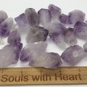Shop Amethyst Points & Wands! Amethyst Points, Natural Points, Spiritual Stone, Healing Stone, Healing Crystal, Chakra | Natural genuine stones & crystals in various shapes & sizes. Buy raw cut, tumbled, or polished gemstones for making jewelry or crystal healing energy vibration raising reiki stones. #crystals #gemstones #crystalhealing #crystalsandgemstones #energyhealing #affiliate #ad