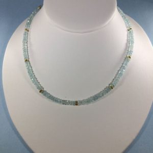 Shop Aquamarine Necklaces! Aquamarine Necklace, Aquamarine Gemstone Necklace  , gemstone Necklace , Birthstone Necklace ,   Birthstone Necklace | Natural genuine Aquamarine necklaces. Buy crystal jewelry, handmade handcrafted artisan jewelry for women.  Unique handmade gift ideas. #jewelry #beadednecklaces #beadedjewelry #gift #shopping #handmadejewelry #fashion #style #product #necklaces #affiliate #ad