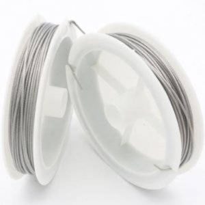 Shop Stringing Material for Jewelry Making! BEADING STRING / BEADING Wire – Very Strong and Flexible – Multiple Sizes:  .6mm .45mm .38mm-210-325 feet per Spool – Tigertail Tiger Tail | Shop jewelry making and beading supplies, tools & findings for DIY jewelry making and crafts. #jewelrymaking #diyjewelry #jewelrycrafts #jewelrysupplies #beading #affiliate #ad