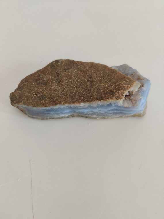 Extra Large 275 Gram Blue Calcidoni Crystal, Blue Calcite ,natural Raw Blue Calcidoni, Raw Calcidoni