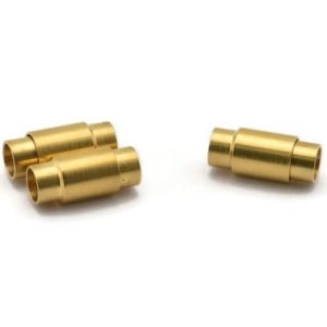 Shop Clasps for Making Jewelry! Brass Magnetic Clasp, 5 Raw Brass Magnetic Clasp For 6 Mm Leather Cord (19x8mm)   D0375 | Shop jewelry making and beading supplies, tools & findings for DIY jewelry making and crafts. #jewelrymaking #diyjewelry #jewelrycrafts #jewelrysupplies #beading #affiliate #ad