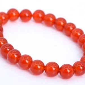 Shop Carnelian Bracelets! Genuine Natural Carnelian Gemstone Beads 8mm Red Round Aaa Quality Bracelet (106642h-2012) | Natural genuine Carnelian bracelets. Buy crystal jewelry, handmade handcrafted artisan jewelry for women.  Unique handmade gift ideas. #jewelry #beadedbracelets #beadedjewelry #gift #shopping #handmadejewelry #fashion #style #product #bracelets #affiliate #ad