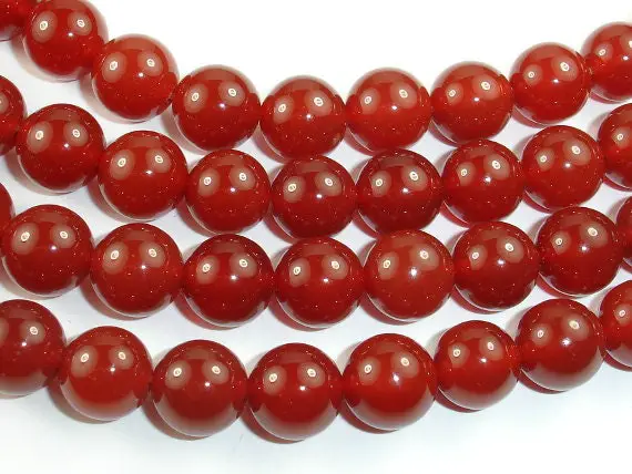 Carnelian, Round, 10mm, Beads, 15.5 Inch, Full Strand, Approx. 39 Beads, Hole 1 Mm, A Quality (182054004)