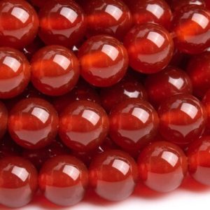 Shop Carnelian Beads! Genuine Natural Carnelian Gemstone Beads 6MM Red Round AAA Quality Loose Beads (101105) | Natural genuine beads Carnelian beads for beading and jewelry making.  #jewelry #beads #beadedjewelry #diyjewelry #jewelrymaking #beadstore #beading #affiliate #ad