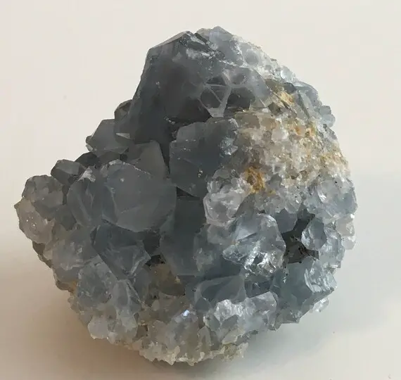 Celestite Crystal Cluster Geode Specimen,healing Crystals And Stones,angel Stone,spiritual Stone, Crystal That Promotes Infinite Peace