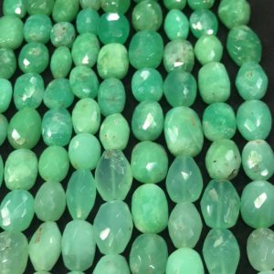 Shop Chrysoprase Chip & Nugget Beads! Beautiful Natural Hand Cut Chrysoprase Oval Smooth Nugget Beads 8/14-11/15 mm Approx 12.5 Inches Mala Beads high Quality beads For Sale | Natural genuine chip Chrysoprase beads for beading and jewelry making.  #jewelry #beads #beadedjewelry #diyjewelry #jewelrymaking #beadstore #beading #affiliate #ad