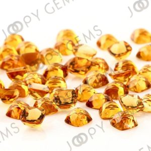 Shop Citrine Cabochons! Citrine Rose Cut Cabochon 6mm Square Cushion – Per Stone | Natural genuine stones & crystals in various shapes & sizes. Buy raw cut, tumbled, or polished gemstones for making jewelry or crystal healing energy vibration raising reiki stones. #crystals #gemstones #crystalhealing #crystalsandgemstones #energyhealing #affiliate #ad