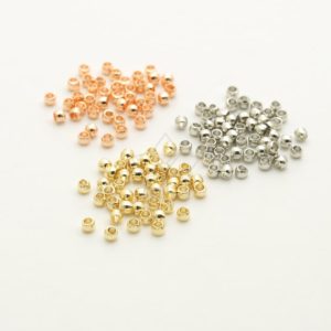 Shop Crimp Beads! CRP01 / 1 gram – Micro Crimp Beads, Spacer Beads, DIY Beading Bracelet Necklace Jewelry Making Findings, Choose Color! / 1.5mm | Shop jewelry making and beading supplies, tools & findings for DIY jewelry making and crafts. #jewelrymaking #diyjewelry #jewelrycrafts #jewelrysupplies #beading #affiliate #ad