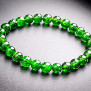 Shop Diopside Bracelets! 26 Pcs – 7MM Transparent Chrome Diopside Bracelet Intense Forest Green Siberian Emerald AAAAA Genuine Natural Round Gemstone (117970h-3991) | Natural genuine Diopside bracelets. Buy crystal jewelry, handmade handcrafted artisan jewelry for women.  Unique handmade gift ideas. #jewelry #beadedbracelets #beadedjewelry #gift #shopping #handmadejewelry #fashion #style #product #bracelets #affiliate #ad