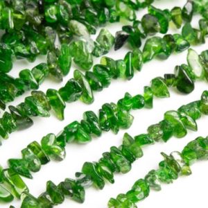 Shop Diopside Chip & Nugget Beads! Genuine Natural Chrome Diopside Gemstone Beads 4-10MM Green Pebble Chips AAA Quality Loose Beads (108386) | Natural genuine chip Diopside beads for beading and jewelry making.  #jewelry #beads #beadedjewelry #diyjewelry #jewelrymaking #beadstore #beading #affiliate #ad