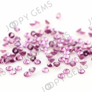 Shop Garnet Cabochons! Rhodolite Garnet Rose Cut Cabochon 2mm Round – per stone | Natural genuine stones & crystals in various shapes & sizes. Buy raw cut, tumbled, or polished gemstones for making jewelry or crystal healing energy vibration raising reiki stones. #crystals #gemstones #crystalhealing #crystalsandgemstones #energyhealing #affiliate #ad