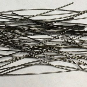 Shop Head Pins & Eye Pins! Headpins Gunmetal Plated Brass Head Pins 2 inch Headpins 24 gauge Approx. 144 pcs F144B | Shop jewelry making and beading supplies, tools & findings for DIY jewelry making and crafts. #jewelrymaking #diyjewelry #jewelrycrafts #jewelrysupplies #beading #affiliate #ad