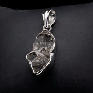 Shop Herkimer Diamond Pendants! Sterling Silver Herkimer Diamond Pendant | Natural genuine Herkimer Diamond pendants. Buy crystal jewelry, handmade handcrafted artisan jewelry for women.  Unique handmade gift ideas. #jewelry #beadedpendants #beadedjewelry #gift #shopping #handmadejewelry #fashion #style #product #pendants #affiliate #ad