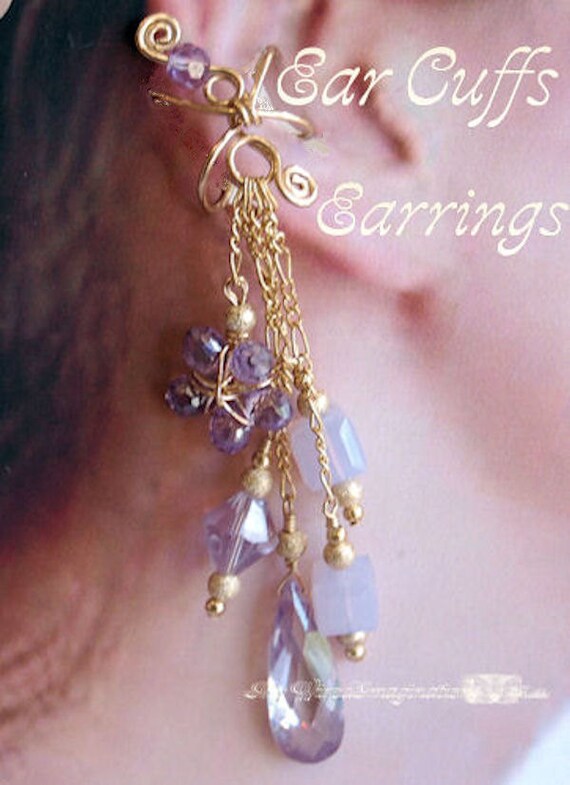 Wire Wrap Ear Cuff Tutorial: Beginner Jewelry Making Step-by-step (pdf Pattern Download)
