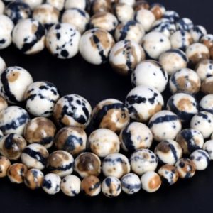 Shop Jade Beads! Coffee Milk Rain Flower Jade Loose Beads Round Shape 6mm 8mm 10mm 12mm | Natural genuine beads Jade beads for beading and jewelry making.  #jewelry #beads #beadedjewelry #diyjewelry #jewelrymaking #beadstore #beading #affiliate #ad