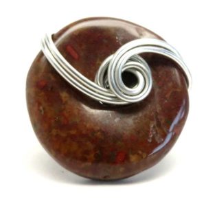 Shop Jasper Rings! Red Jasper Ring Embrace Yourself Brecciated Stone Silver | Natural genuine Jasper rings, simple unique handcrafted gemstone rings. #rings #jewelry #shopping #gift #handmade #fashion #style #affiliate #ad
