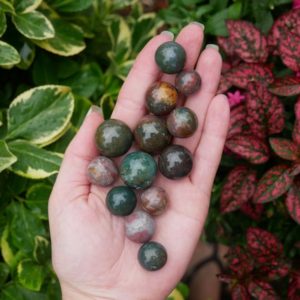 Jasper Fancy MINI Spheres – Crystal Spheres – Crystal Orbs – Grounding Stones – Crystals for Calming Focus Organization – REIKI MASTER | Natural genuine stones & crystals in various shapes & sizes. Buy raw cut, tumbled, or polished gemstones for making jewelry or crystal healing energy vibration raising reiki stones. #crystals #gemstones #crystalhealing #crystalsandgemstones #energyhealing #affiliate #ad