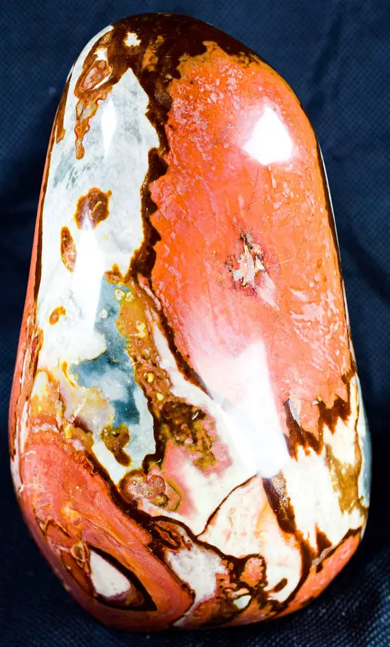 Polychrome Jasper Freeform 6.5" And Weighs 4.37 Pounds