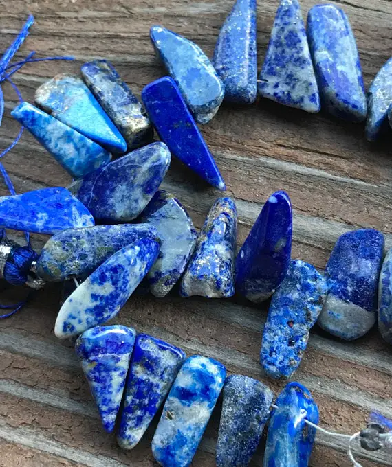 Lapis Lazuli Gemstone Beads Shards