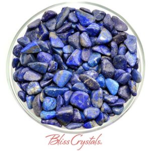 Shop Tumbled Lapis Lazuli Crystals & Pocket Stones! 20 gm Parcel LAPIS LAZULI Tumbled Stone Small Grade A Healing Crystal and Stone #LL11 | Natural genuine stones & crystals in various shapes & sizes. Buy raw cut, tumbled, or polished gemstones for making jewelry or crystal healing energy vibration raising reiki stones. #crystals #gemstones #crystalhealing #crystalsandgemstones #energyhealing #affiliate #ad