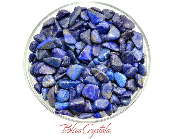 20 Gm Parcel Lapis Lazuli Tumbled Stone Small Grade A Healing Crystal And Stone #ll11