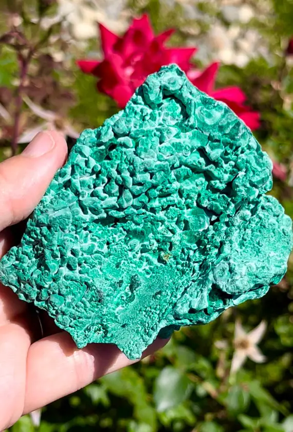 See Video! Velvety Malachite | Raw Malachite | Malachite Specimen | High Quality Mc90