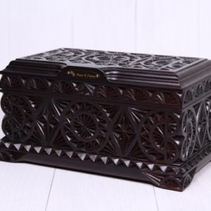 Shop Men's Jewelry Boxes! Mens jewelry box Carved jewelry box Carved wood jewelry box Wood carved jewelry box Wooden jewlery box Hand carved wood box | Shop jewelry making and beading supplies, tools & findings for DIY jewelry making and crafts. #jewelrymaking #diyjewelry #jewelrycrafts #jewelrysupplies #beading #affiliate #ad