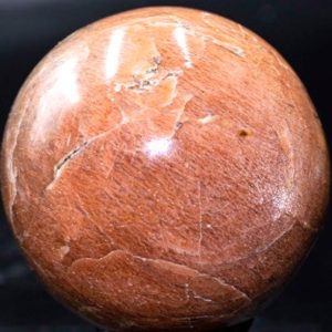 Shop Moonstone Shapes! Huge Peach Moonstone Sphere 3.1" weighs 1.43 pounds | Natural genuine stones & crystals in various shapes & sizes. Buy raw cut, tumbled, or polished gemstones for making jewelry or crystal healing energy vibration raising reiki stones. #crystals #gemstones #crystalhealing #crystalsandgemstones #energyhealing #affiliate #ad