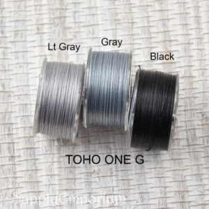 Shop Stringing Material for Jewelry Making! No Fray One G Beading Thread – 100% Nylon Thread 300 denier Thread – 50 yards – 1 Spool 6175 | Shop jewelry making and beading supplies, tools & findings for DIY jewelry making and crafts. #jewelrymaking #diyjewelry #jewelrycrafts #jewelrysupplies #beading #affiliate #ad