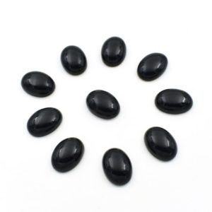 Shop Onyx Cabochons! Black Onyx Cabochon Gemstone 3x5MM To 20×30 MM Oval Shape Flat Back Polished Loose Gemstones Lot For Earring Pendant Ring And Jewelry Making | Natural genuine stones & crystals in various shapes & sizes. Buy raw cut, tumbled, or polished gemstones for making jewelry or crystal healing energy vibration raising reiki stones. #crystals #gemstones #crystalhealing #crystalsandgemstones #energyhealing #affiliate #ad