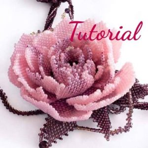 Shop Jewelry Making Tutorials! PDF Tutorial beading rose. Master class, patterns, photografias, the instruction en English. Colored computer schemes, free consultation. | Shop jewelry making and beading supplies, tools & findings for DIY jewelry making and crafts. #jewelrymaking #diyjewelry #jewelrycrafts #jewelrysupplies #beading #affiliate #ad