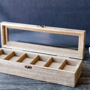Shop Men's Jewelry Boxes! Personalized Watch Box – Holds 5 Watches, Men's Jewelry Box, Display Case, Watch Case, Watch Organizer, Watch Storage, Engraved Watch Box | Shop jewelry making and beading supplies, tools & findings for DIY jewelry making and crafts. #jewelrymaking #diyjewelry #jewelrycrafts #jewelrysupplies #beading #affiliate #ad