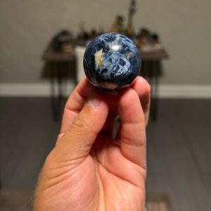 Shop Pietersite Stones & Crystals! Stunning Pietersite Sphere (Nambia) | Natural genuine stones & crystals in various shapes & sizes. Buy raw cut, tumbled, or polished gemstones for making jewelry or crystal healing energy vibration raising reiki stones. #crystals #gemstones #crystalhealing #crystalsandgemstones #energyhealing #affiliate #ad